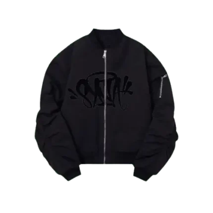 Black Bomber Syna World Jacket