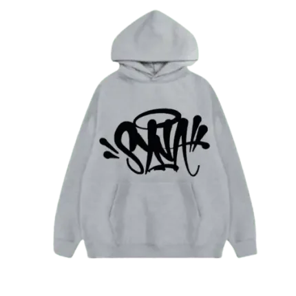 Grey Syna World Graffiti Art Hoodie